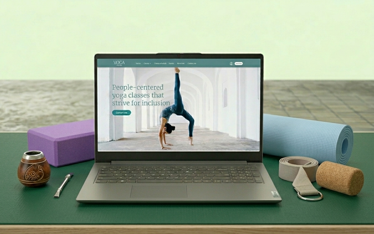 Redesign YogaWithDeni Website